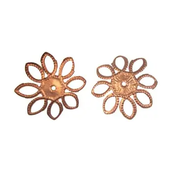 

Decorative cap fin1281, 19*5mm, 30 pcs/pack (copper)
