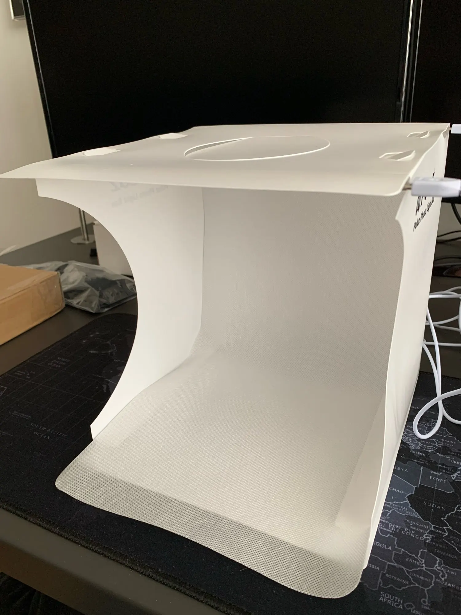 PULUZ 20cm Mini Studio Light Box LED Studio Panel Photo Shooting 