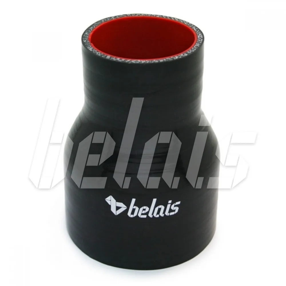 Силиконовый патрубок с переходом Ø50-60 мм (BLACK) #BEL50/60BLACK | Автомобили и мотоциклы