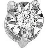 

Master brilliant pendant with 1 white gold diamond