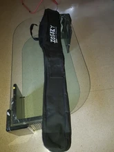 Soporte de caña de pescar plegable portátil, bolsa de almacenamiento de herramientas para caña de pescar