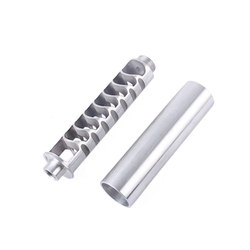  RASTP -New Spiral1/2-28 5/8-24 Car Fuel Filter Single Core Alloy For NaPa 4003 WIX 24003 Original R