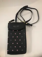 Cartera con estampado de flores para mujer, bolso de hombro con correas de cuero, soporte para tarjeta grande de teléfono móvil, BILLETERA, bolso de mano, bolsillos, 2020