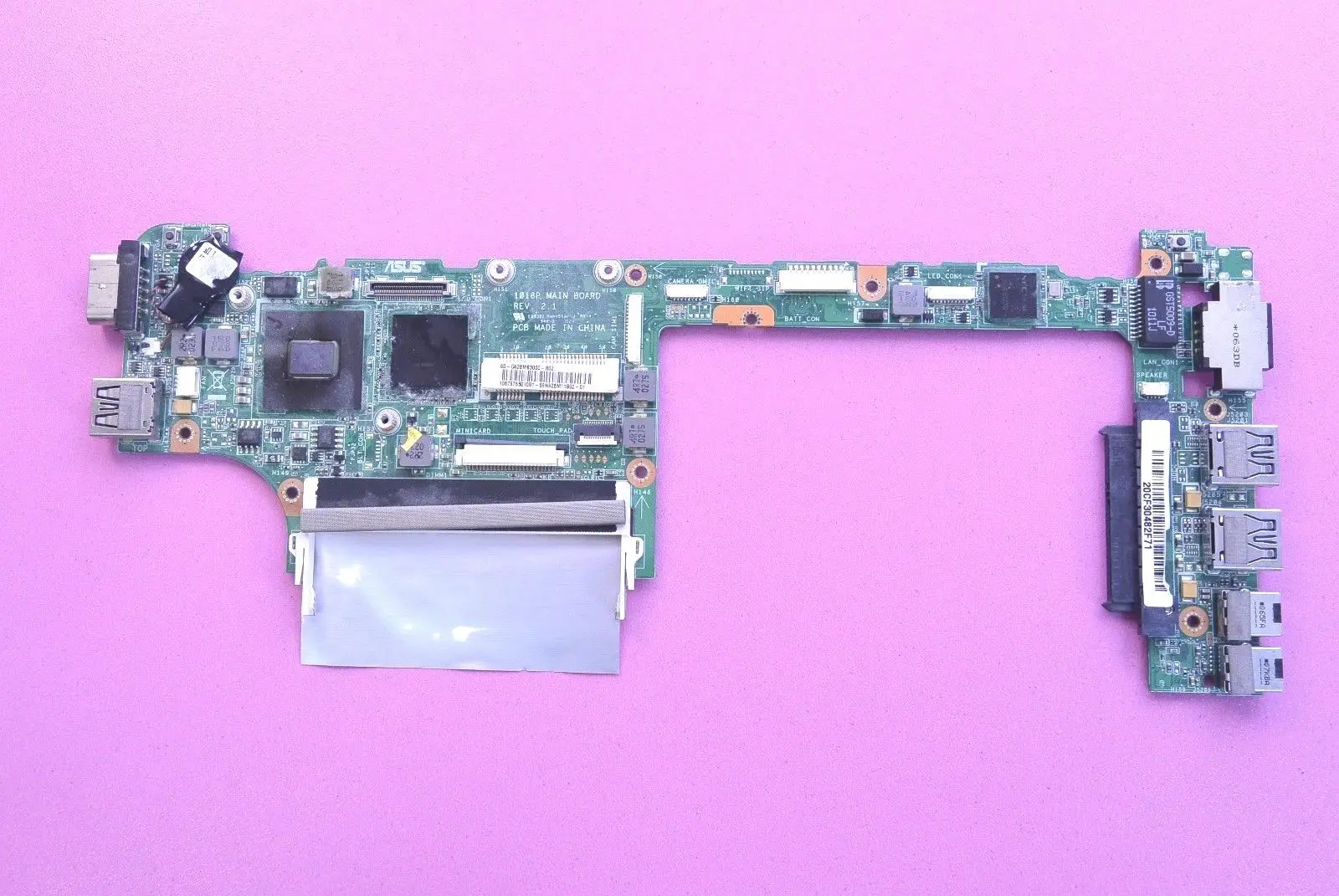 ASUS Eee PC 1018P 10.1&quot Motherboard нерабочая Материнская плата на запчасти Intel Atom N475 |