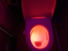 Toilet-Light Motion-Sensor WC Smart Bathroom Backlight for with LED 16/8-Color