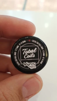 

Vapeomurcia By Tobal Coils 0.14 ohm 2.5mm (Vaper, mod, vapeo, vapear, eliquid, sales, nicotine, vaper, mod)