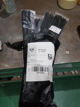 Sujetacables de nailon de 100mm, 150mm, 200mm, 250mm, 300mm, color blanco y negro, Cable de bloqueo automático, tirantes de alambre, venta al por mayor