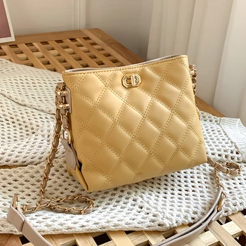 

Yellow Black White Crossbody Bags for Women 2020 Fashion New Purses and Handbags Genuine Leather Crossbody Bag uesses chan sac