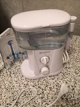 Nicefeel-irrigador Dental eléctrico, limpiador Dental eléctrico de 1000ml con presión ajustable y chorro de 7 Uds.