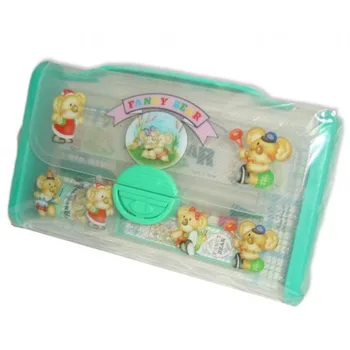 

MINI BRIEFCASE PLUMIER DECORATED FANCY BEAR (GREEN)