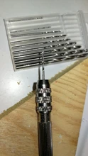 Juego de equipos de perforación manual de Metal, herramientas de molde de resina epoxi Uv con tornillo de taladro de 0,8mm-3,0mm, bricolaje, fabricación de joyas hechas a mano, 1 Juego