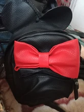 Mochila pequeña de cuero PU para mujer, Mini bolsa femenina, mochila agradable arco chicas adolescentes, bolso bandolera escolar, novedad de 2020