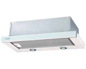 

Range hood with retractable screen Korting KHP 6617 GW