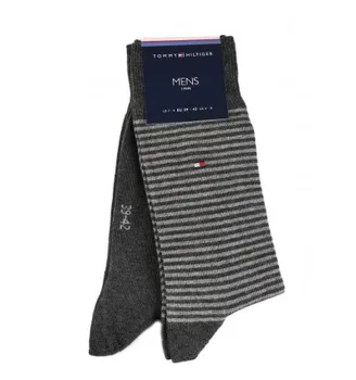 

TH SMALL STRIPE 2P Grey socks men