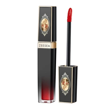 

ZEESEA Angel Cupid Matt Velvet Moisturizing Nourishing Lip Gloss Waterproof Long Lasting Lip Glaze Liquid Lip Cosmetic