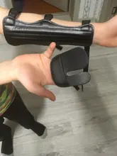 Protector de cuero duradero de alta calidad, Protector de brazo de dedo, accesorios de manga de engranaje protectora de tiro con arco