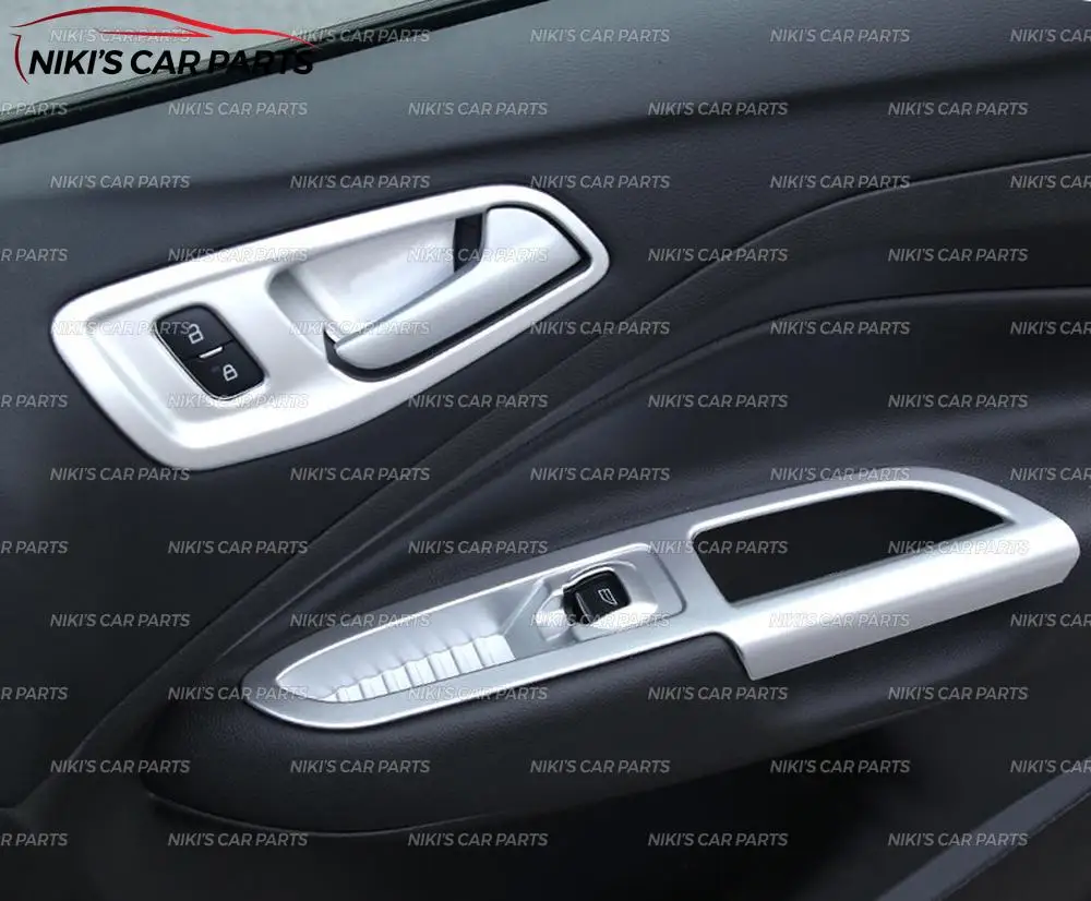 Накладки на блок управления окнами для Ford Escape 2013- ABC пластик 1 комплект/4 шт. формовочные украшения для автомобиля