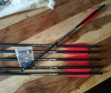 Bolts Spine Crossbow Carbon-Arrow Bow Archery Hunting Recurve/composite 16/20-Inches