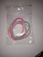 Pulsera de silicona luminosa para niños, brazalete con movimiento de letras de colores caramelo, correa de goma estampada, joyería para bebé, 10 Uds.