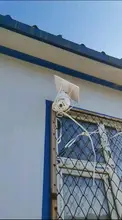 HISMAHO-Cámara de vigilancia IP, monitor de seguridad al aire libre, wifi con panel solar de 8W para la batería, PTZ de 1080P para CCTV, soporta tarjeta SIM 4G