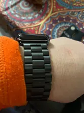 Correa de Metal para Apple Watch Series 6 se 5 4 3 42mm 44mm, adaptador de correa de acero inoxidable para iWatch, 38mm, 40mm