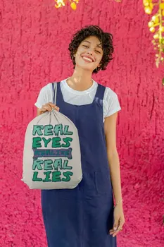 

Angemiel Bag Real Eyes Realize Real Lies Nappy Backpack