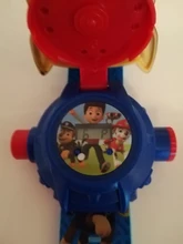 Reloj Digital de juguete de la patrulla Canina para niños, proyección de 24 estilos, diseños de dibujo, reloj de tiempo, juguete de acción, regalo de cumpleaños
