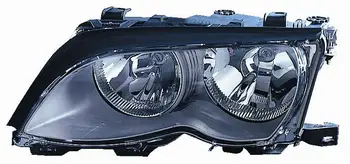 

HEADLIGHT BMW 3 SERIES E46 2002 4 P. (BLACK) C/Right ENGINE Compatible
