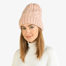 Шапка женская розовая KEDDO 398603/03-01