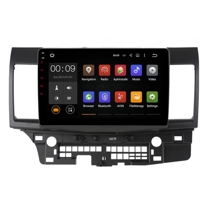 Штатная магнитола Roximo 4G RX-2612 для Mitsubishi Lancer X(Android 6.0)(+ Камера заднего вида в подарок