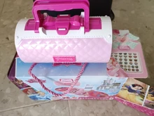 Caja de maquillaje de frozen de la princesa de Disney, juguetes cosméticos para niños, bolso seguro y no tóxico, juguetes de maquillaje solubles en agua