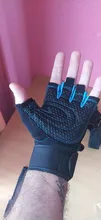 Guantes de gimnasio para ejercicio deportivo, guantes para levantamiento de pesas, entrenamiento deportivo, Para culturismo, ciclismo