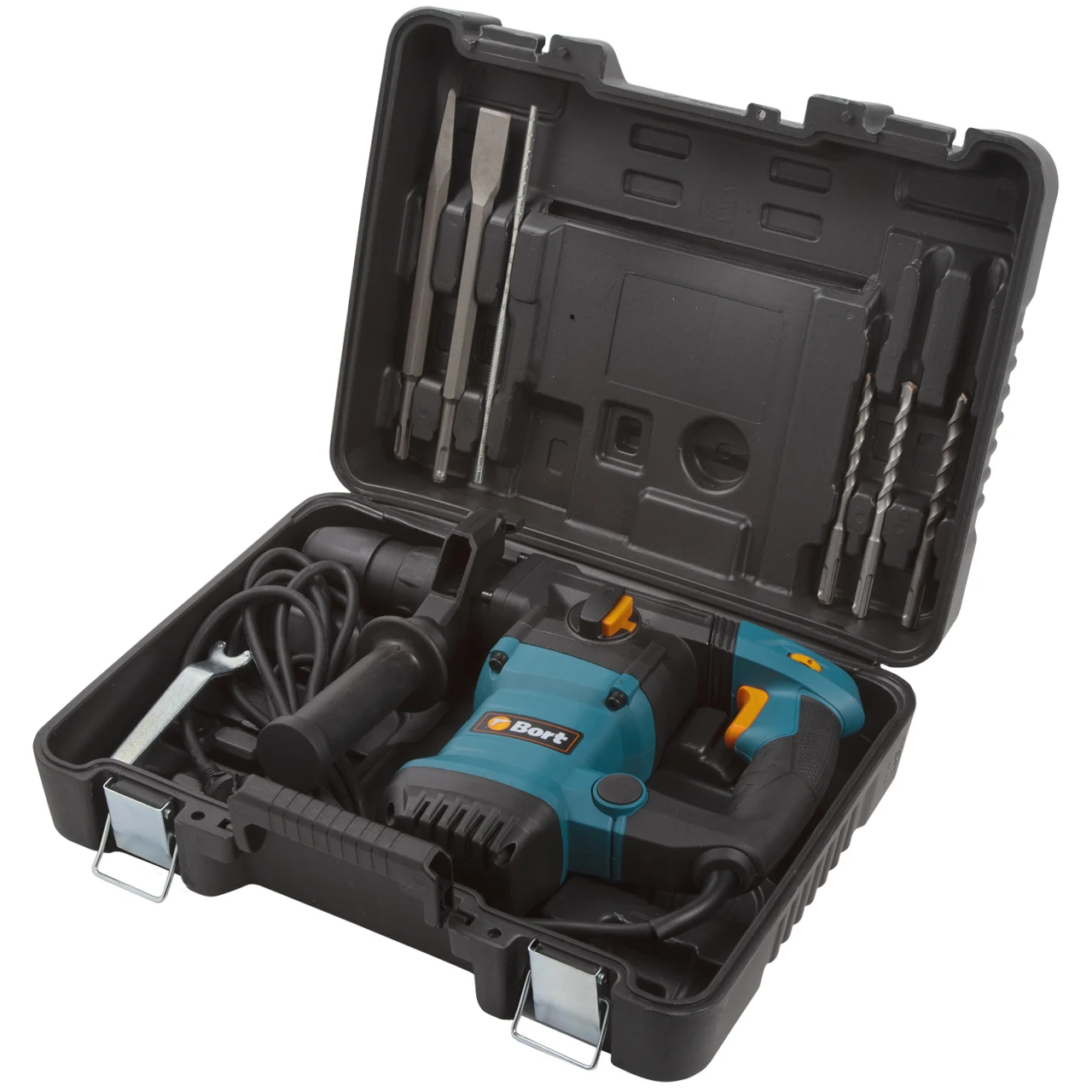 Перфоратор электрический Bort BHD 1500X (Мощность 1500 Вт энергия удара 6 Дж