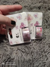 Rollo de cinta Washi de pétalos de flores para álbum de recortes, rollo de pegatinas de hojas para diario, adhesivo de papelería, 200 Uds.