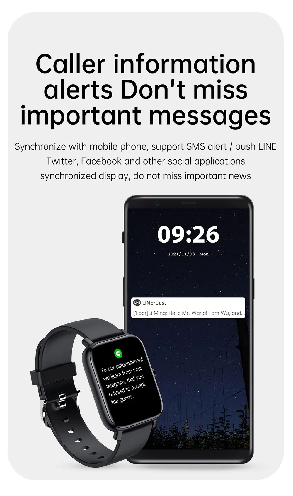 CHYCET Smart Watch Men 2022 Smartwatch Women Heart Rate Sleep Monitor Watches Sports Fitness Tracker Colok For Android IOS PK P8