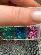 Manicure-Nail-Decoration Sequins-Polish Nail-Art Glitter-Flakes Fruits Fluorescence Heart