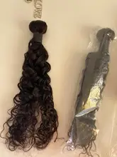 pelo natural humano Extensiones de cabello humano de onda profunda, extensiones de pelo ondulado brasileño virgen rizado, extensiones de cabello ondulado de agua de 30 pulgadas, 3 extensiones de 4 paquetes