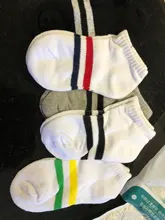 NIÑOS Calcetines de algodón de primavera y verano las niñas amor corazón calcetin corto Niños niños deporte tiras calzado 5 pares barato SandQ Baby nuevo