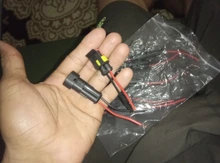 Plug-Set Cable Electrical-Wire-Connector Waterproof with 2-Pin-Way Sealed