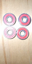 Shafts Wheels Bearing Ball-Roller Skateboard Scooter 608RS Precision Abec 9 Steel 4pcs