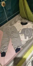 Conjunto de pijama de manga larga y sartenes para niños de 0 a 4 años, ropa de dormir de algodón con dibujos animados, 2 piezas