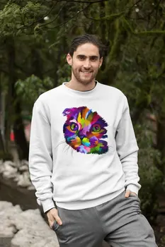 

Angemiel Wear Kitty Men 'S Sweatshirt