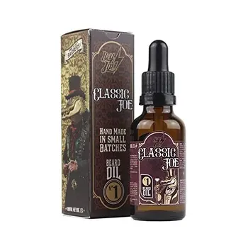 

HEY JOE - Beard Oil #1 CLASSIC JOE 30ml | Beard Oil 30ml with Argan, JOJOBA and MACADAMIA. Aroma of spliego