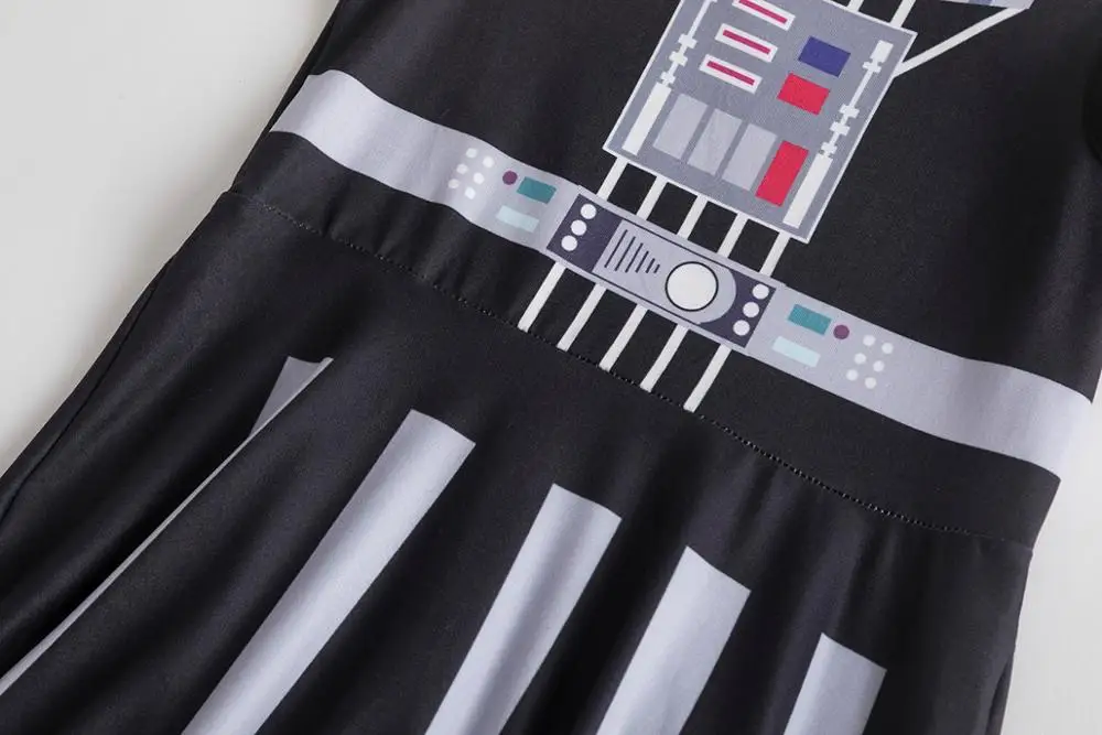Darth Vader Inspired Skater Dress Cosplay dress