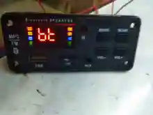 12v * 50W amplificador MP3 decodificador de Color de la pantalla Bluetooth V5.0 coche MP3 USB reproductor de grabación módulo FM AUX Radio para altavoz