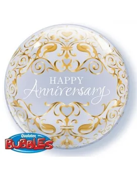 

Balloon Anniversary Classic-Bubble Bubble 55 cm-Q16660