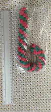 Toy Rope Dog-Supplies Bite-Resistant Christmas-Series Cleaning Teeth-Knot Cotton Cat