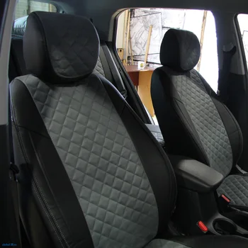 

For Hyundai Creta with 2016-2020 (Hyundai Крета) fashion seat cover of экокожи AUTOPILOT RHOMBUS ekokozha