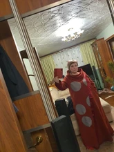 Sweatshirt Dress Pullover Dot Print VONDA Vintage Women Elegant Plus-Size Casual Patchwork