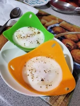 Egg Poachers Cookware Kitchen-Tools Steam-Eggs-Plate Egg-Pancake Healthy Silicone Tray